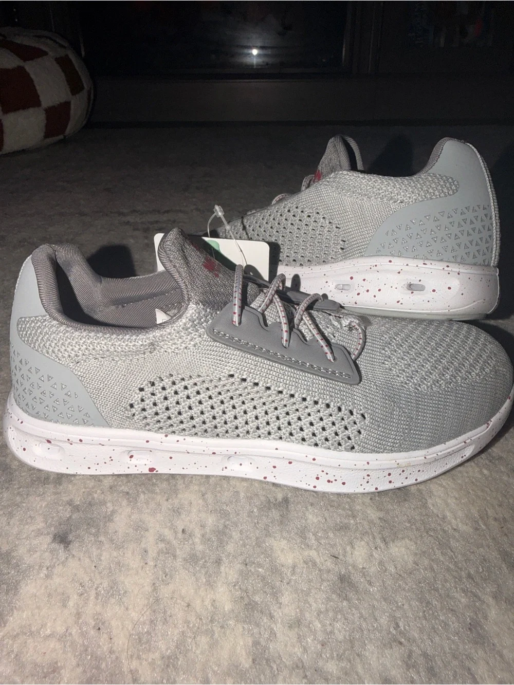 NWT Magellan Outdoors Boys Gray Sneakers Size 1D